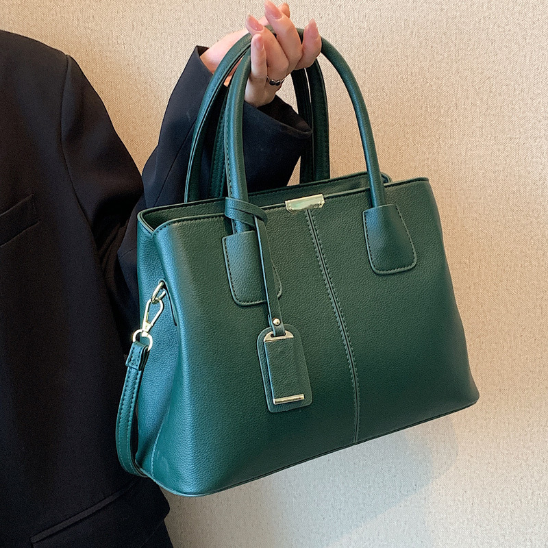Cross-border quality bag 2023 New style fashionable Tote bag, ins Women's large capacity commuter bag, single-shoulder crossbody bag Specification drawing