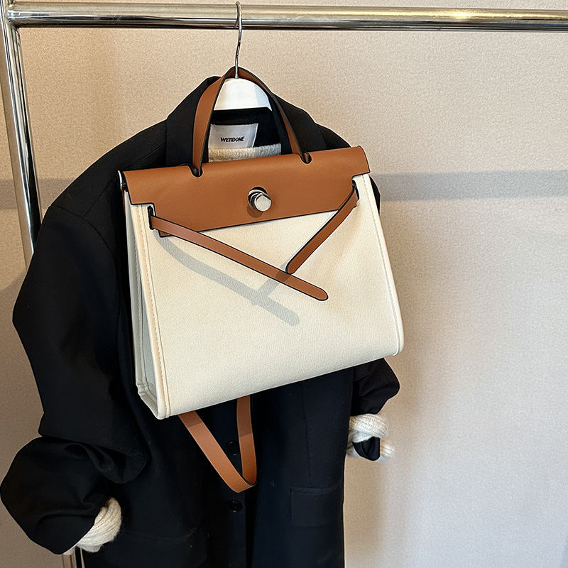 A trendy and high-end matte Kelly bag for women, 2024 new model, large-capacity tote handbag, commuter crossbody bag Specification drawing