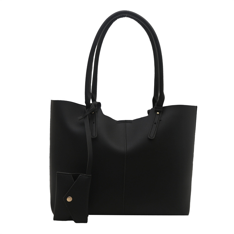 Large-capacity women's 2025 new commuter bag, niche and simple tote bag, retro shoulder bag, women's underarm bag Item Picture
