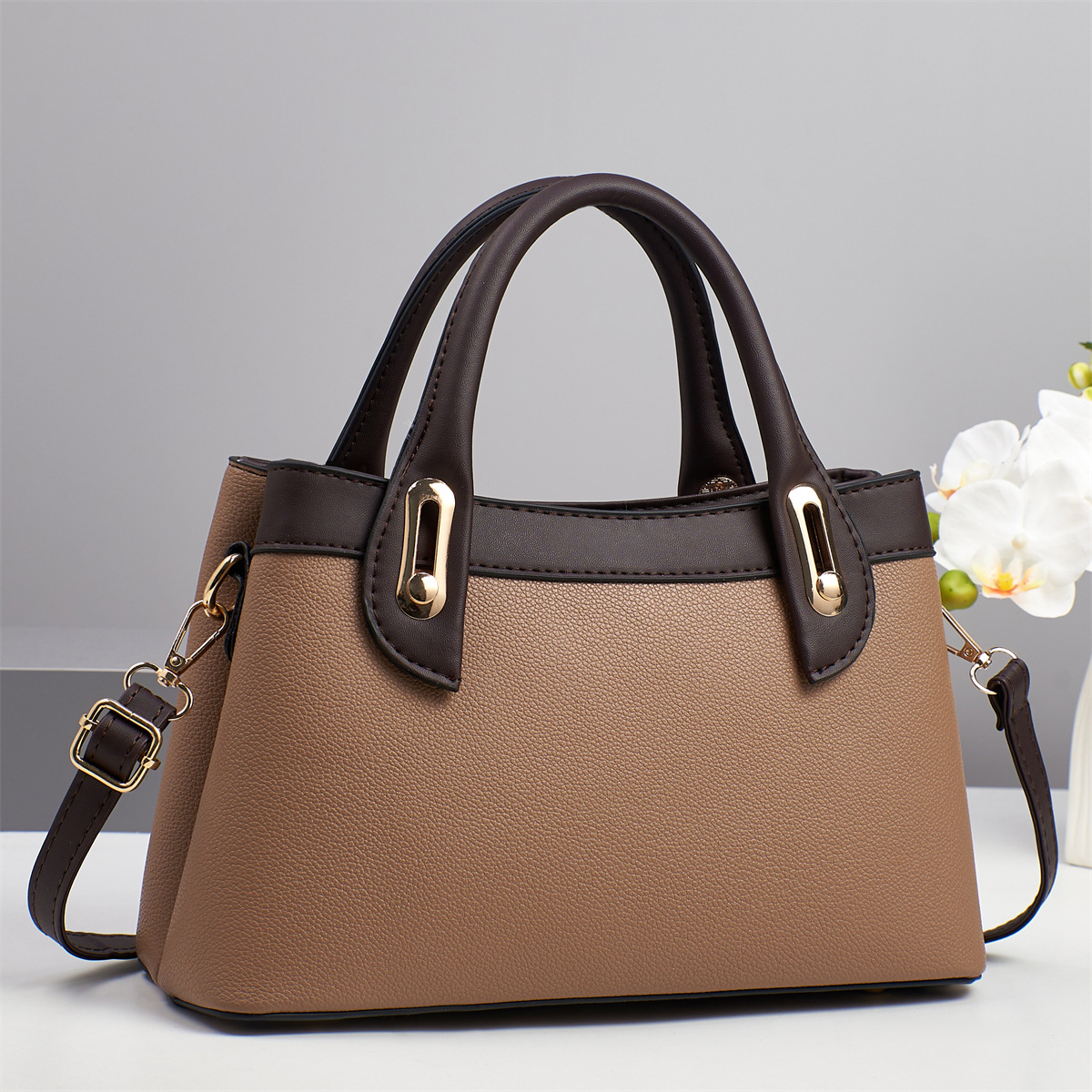 2025 New cross-border bag for women's fashion, single-shoulder bag for ladies with large capacity and quality, one piece for mom's delivery Specification drawing