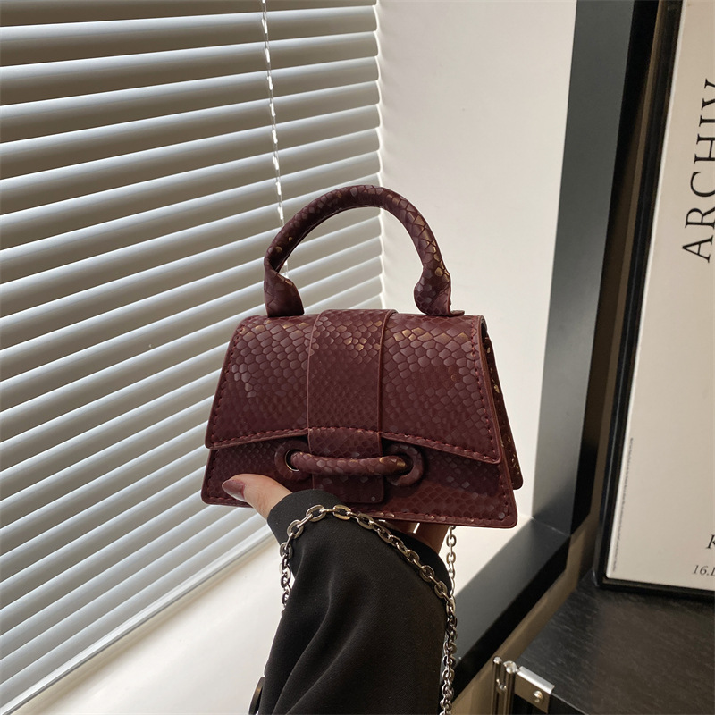 Spring 2025 new fashion women's bags: trendy crossbody bags, niche and popular single-shoulder bags, casual mini small bags full figure