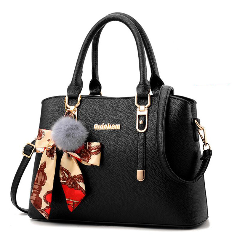 New 2024 fashionable, simple and large-capacity handbag for women, mom bag, single-shoulder crossbody bag, middle-aged women's bag details Picture