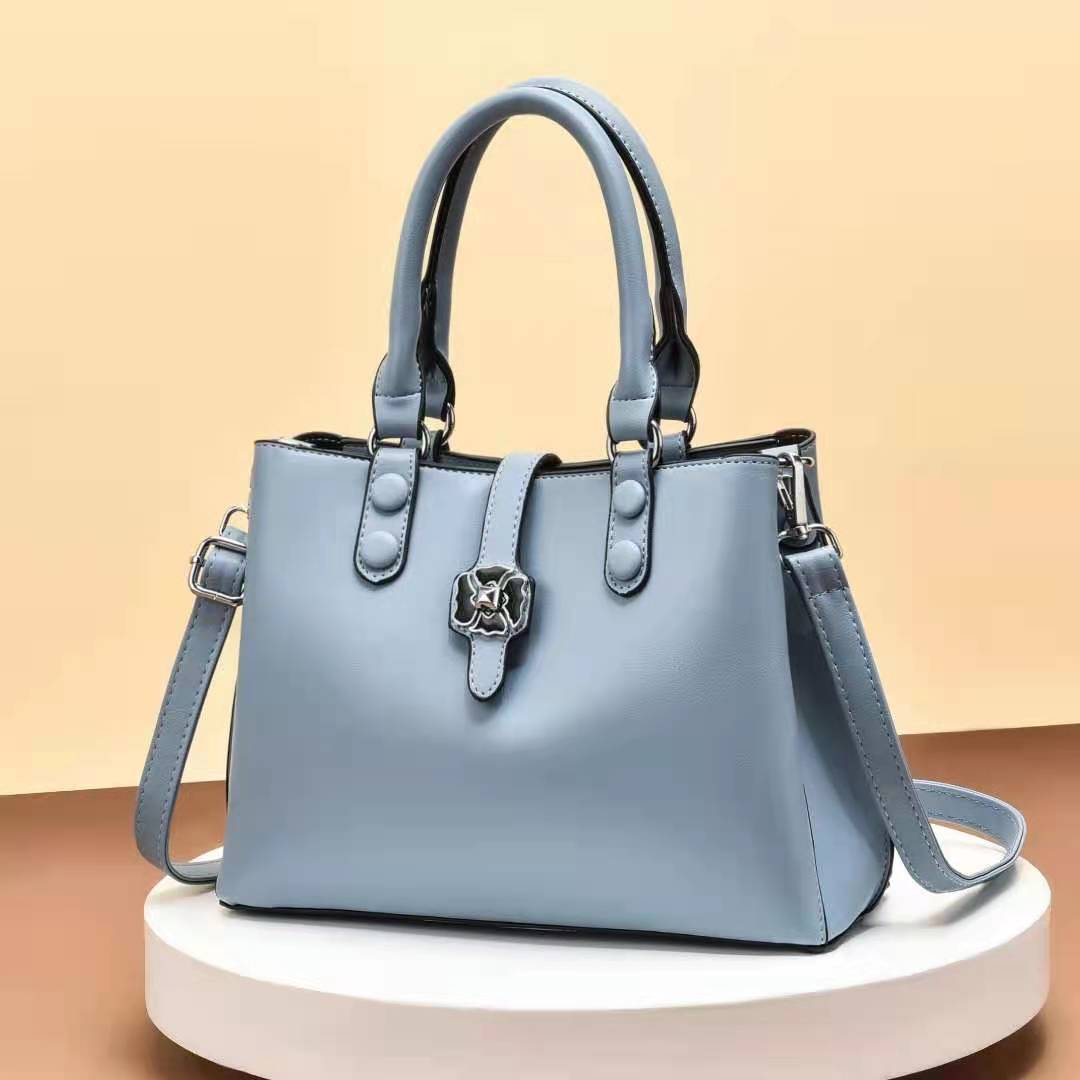 Cross-border foreign trade handbag for women 2022, fashionable European and American large-capacity versatile women's PU leather trendy single-shoulder crossbody bag details Picture