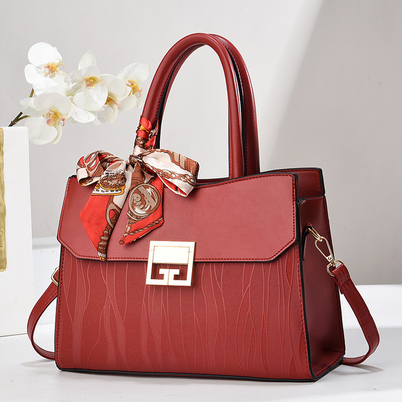 New embroidered women's bag, fashionable cross-border, high appearance level, versatile crossbody handbag, elegant and large-capacity single-shoulder bag for women details Picture