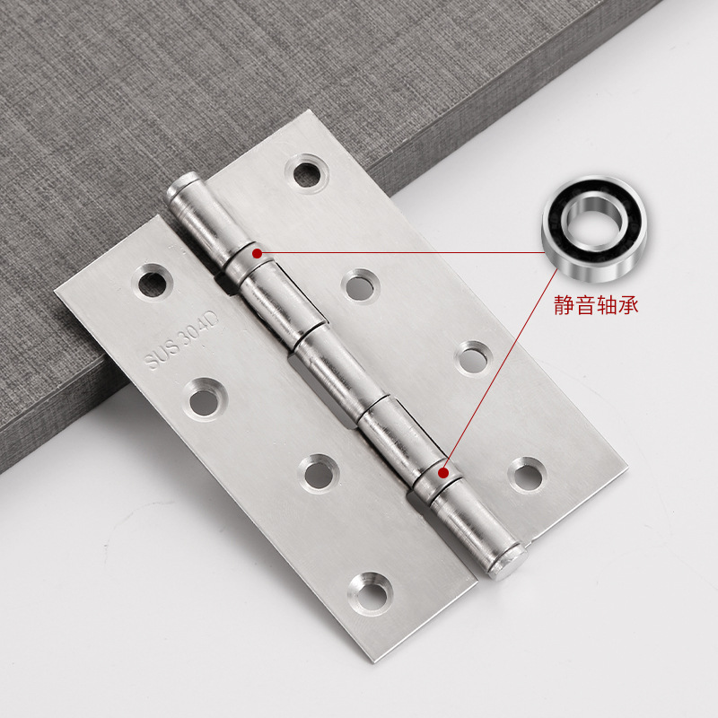 Stainless steel swing hinges, wooden doors, room doors, sound-absorbing folding pages, bathroom doors and Windows, fire cabinet doors, bearings, small flaps details Picture