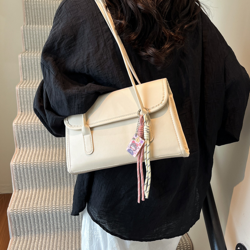 Retro bag for women, large capacity, 2025 summer new style, casual, versatile and high-quality women's single-shoulder commuter bag Specification drawing