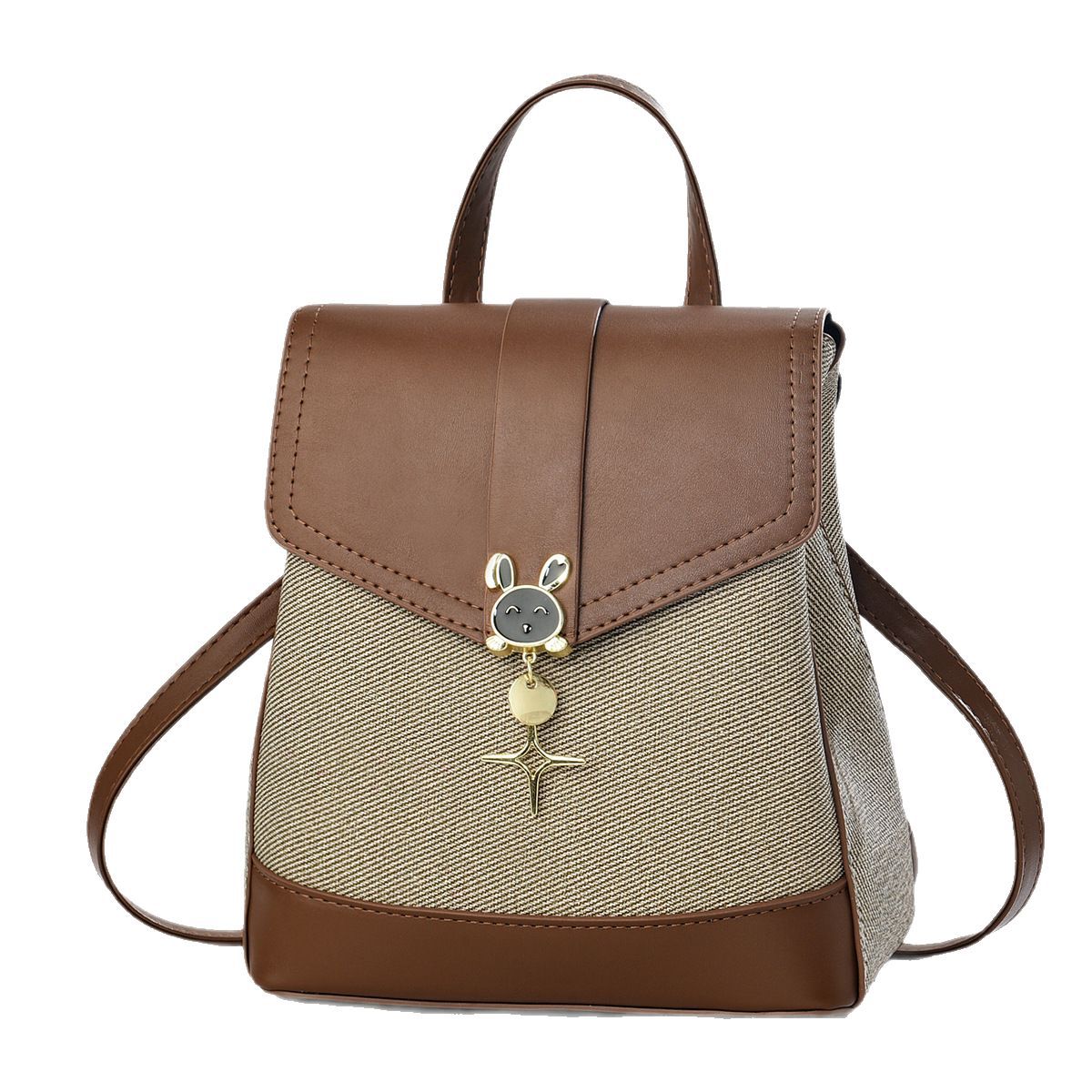 High-end style bag for women, Spring 2025 New fashion design fabric texture lady backpack, versatile commuting quality backpack Item Picture