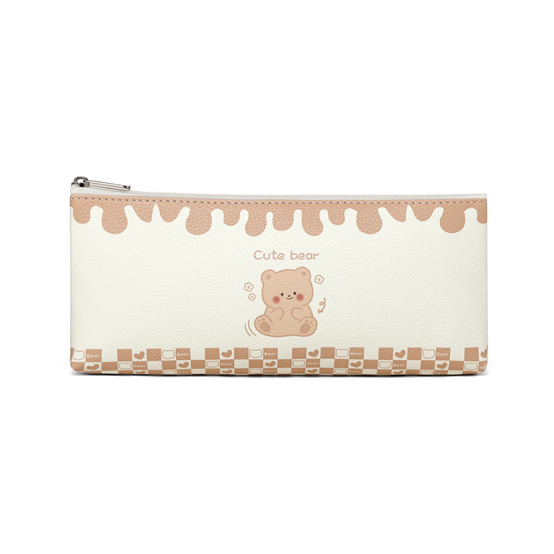 Ailun Leather Goods 2024 New Season New style pen cases, stationery boxes, inspirational literature pencil cases, cartoon style pencil stationery Item Picture