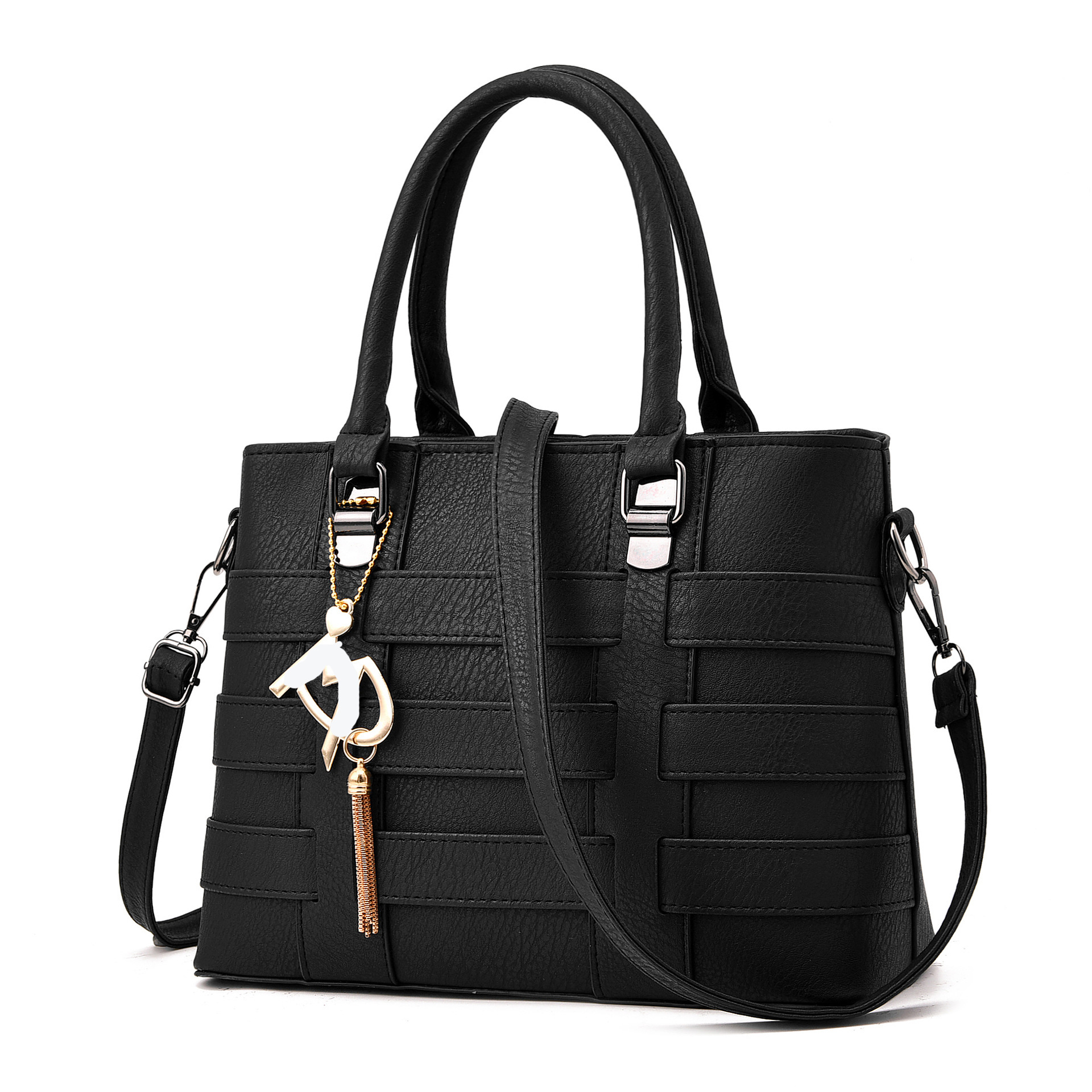 European and American fashion large-capacity handbags, 2022 summer new trendy women's bags, casual single-shoulder crossbody bags for delivery full figure