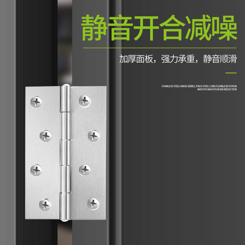 Stainless steel hinges, door and window casement hinges, mini small hinges, gift boxes, cabinet folding hinges, thickened hinges Application Scenario