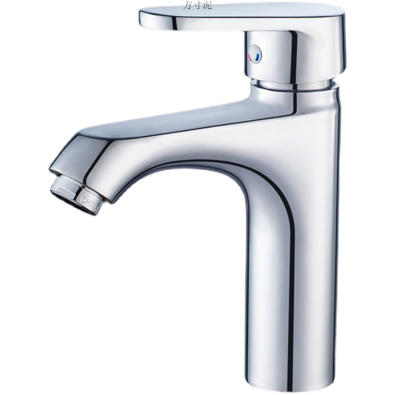 Cold and hot water washbasin faucet, bathroom cold and hot water faucet, washbasin, countertop basin, bathroom single cold faucet Item Picture