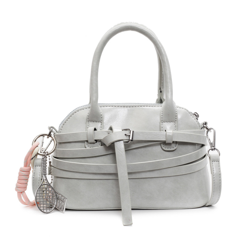 High-end, trendy and fashionable hand-held small square bag 2025 new style simple and versatile single-shoulder bag, trendy and casual crossbody bag Item Picture