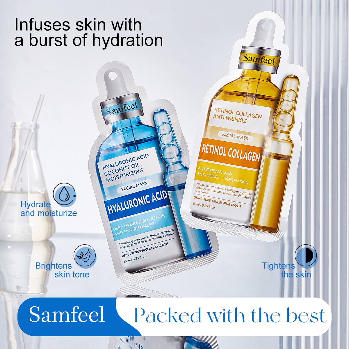 Salicylic Acid Acne Removing and Oil Controlling facial mask Specification image