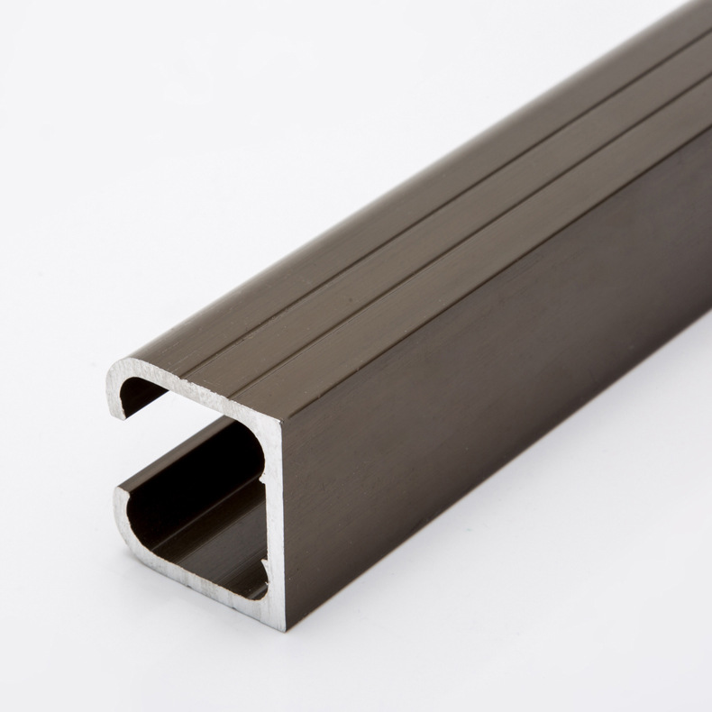 Aluminum alloy hoist wheel slide rail, slide rail guide rail, sliding door accessories, solid wood door slide rail, hoist rail, general hoist rail, aluminum groove, 6 meters Application Scenario
