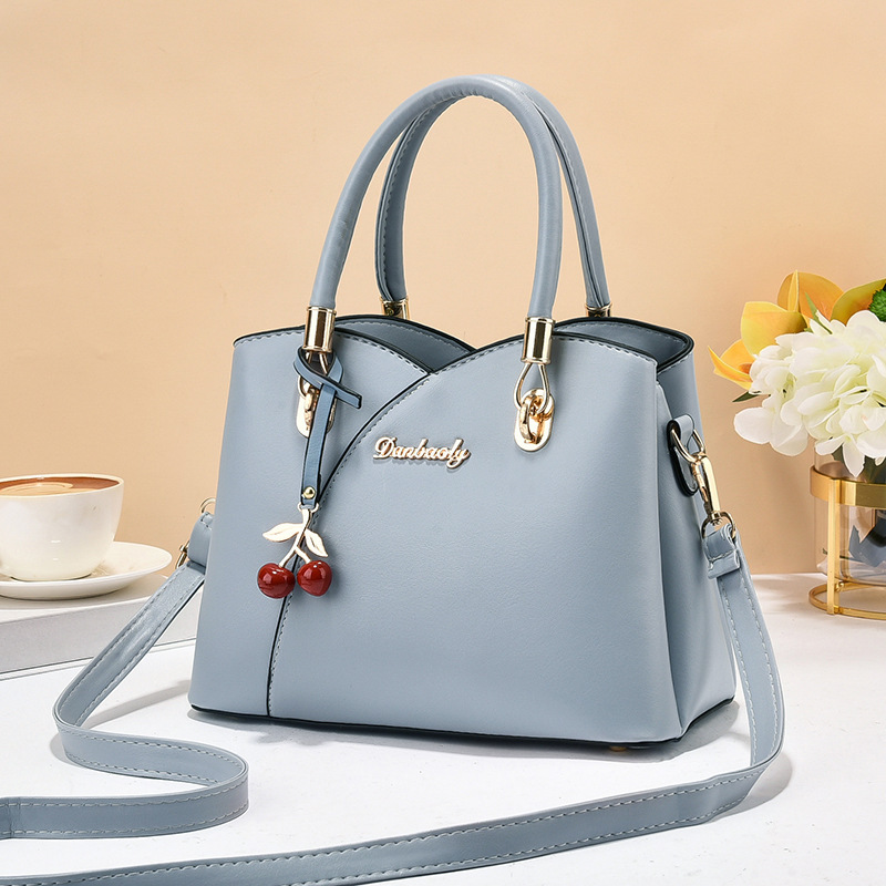 Bag Lady 2023 Autumn/Winter New Mom style handbag, elegant and large-capacity, middle-aged women's crossbody bag, single-shoulder bag Specification drawing