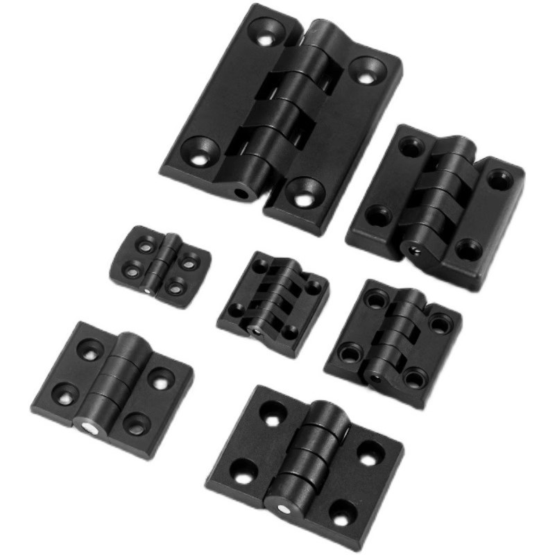 PA66 nylon hinges for distribution box cabinet doors, chassis hinges, nylon plastic hinges, concealed hinges Specification drawing