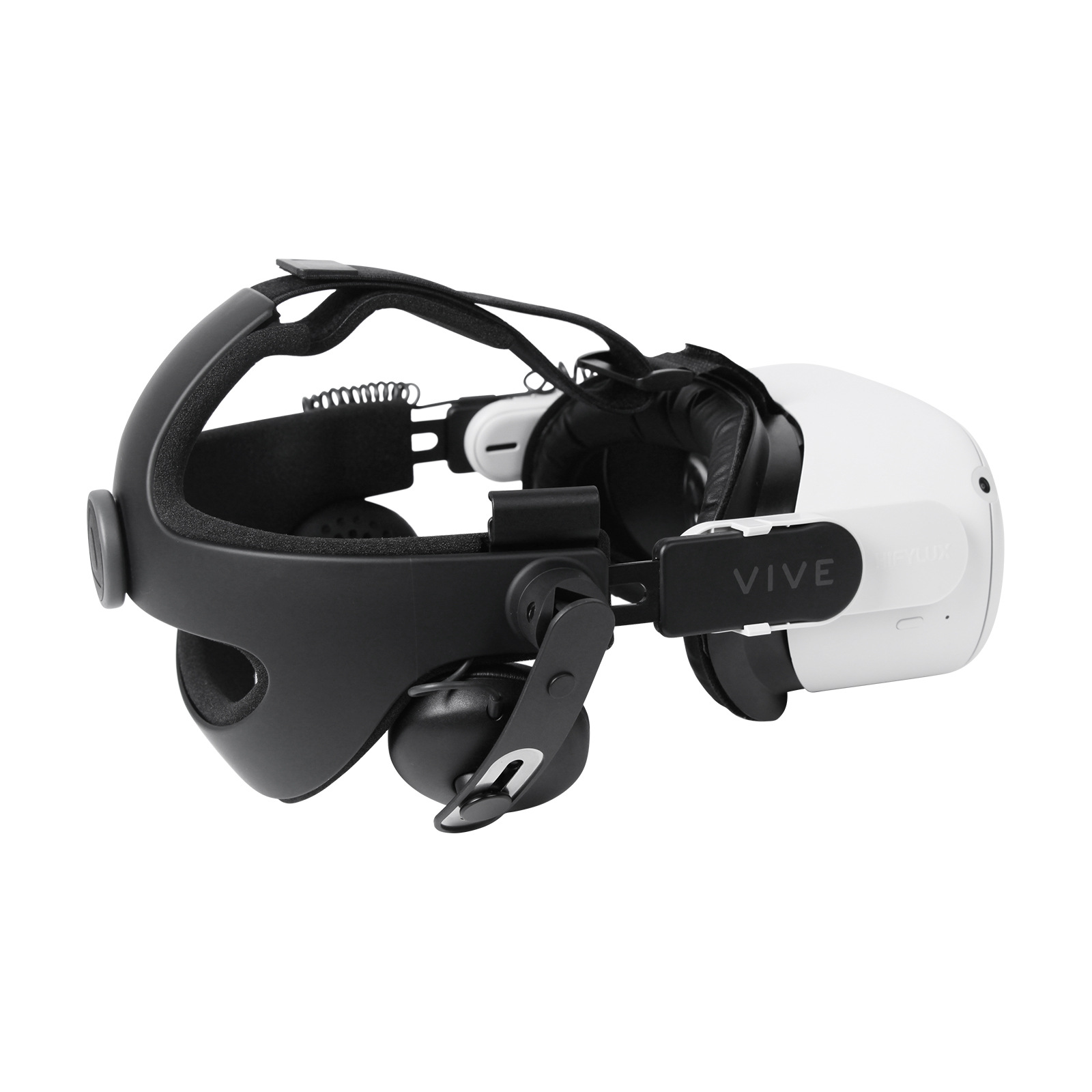 Hifylux is compatible with the Oculus Quest2 head-mounted adapter and HTC VIVE smart headband connector Specification drawing