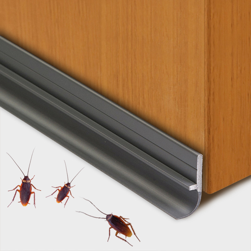 Sealing strips for the bottom of doors and Windows, self-adhesive windproof and soundproof strips for doors and Windows, thickened gap waterproof corner protection rubber strips full figure