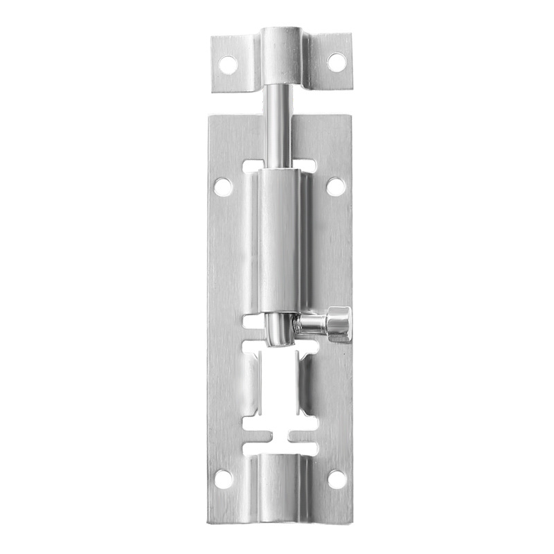 Stainless steel thickened door exposed latch 2-inch, 3-inch, 4-inch, 6-inch, 8-inch window door anti-theft door chain latch Chinese side insertion Item Picture