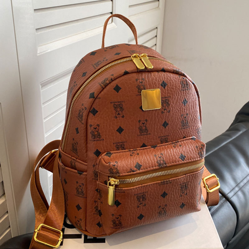 Simple and stylish backpack with large capacity for women, 2023 new Spring/Summer Korean style retro niche backpack, popular backpack Application Scenario