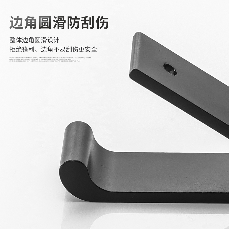 Invisible hook, no need for drilling, folding wardrobe hanging hook, single hook, creative coat hook, behind the door, clothes wall hanging Application Scenario
