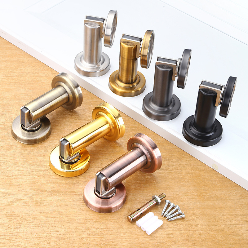 Strong magnetic stainless steel door stop, thickened double-purpose door, anti-collision door stop, direct supply from the manufacturer full figure