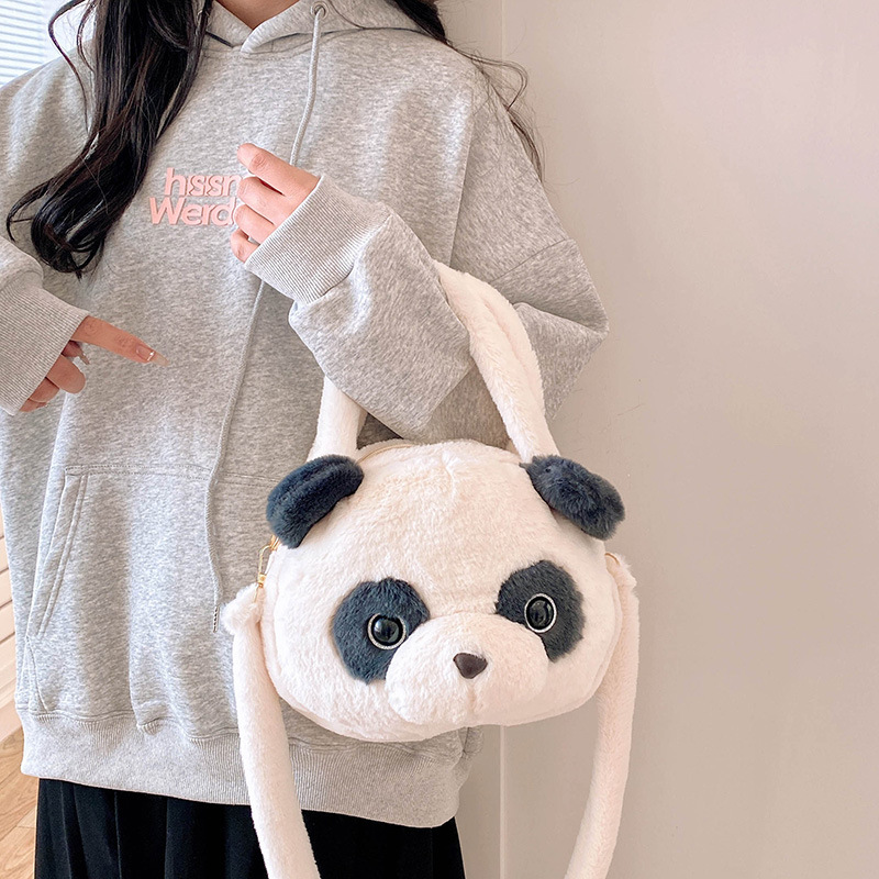 New Japanese-style cute and soft plush toy handbag with high appearance level. Direct sales from the manufacturer details Picture