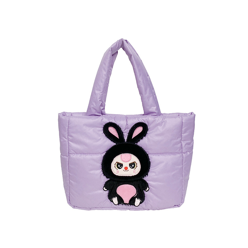 New cute and soft girl doll handbag, high appearance level, single-shoulder crossbody bag, travel loose change makeup bag Item Picture