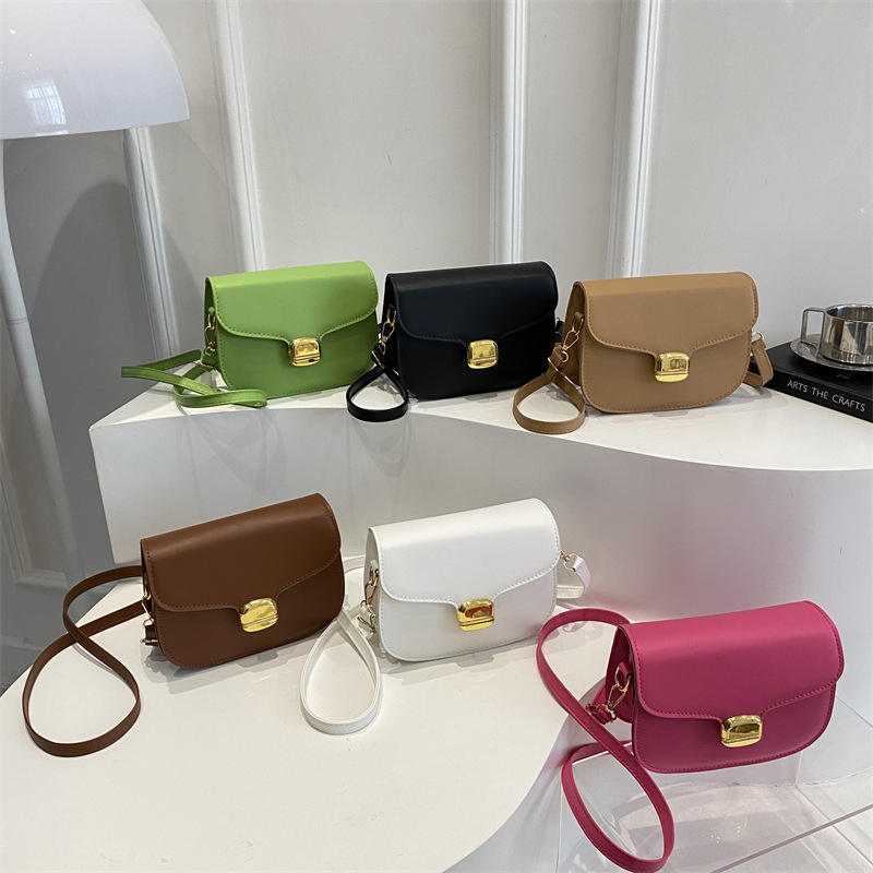 Cross-border bag for Women 2025 New Style fashionable saddle bag, Korean version, niche, high-end, casual and versatile crossbody bag Application Scenario