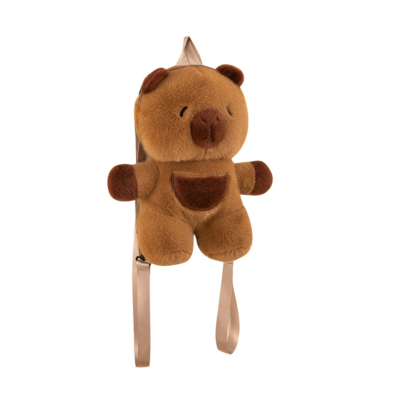 The new Capibara bag, a Japanese-style single-shoulder crossbody capybara bag for 2024, is a cute and cute coin purse bag with a girlish heart Item Picture