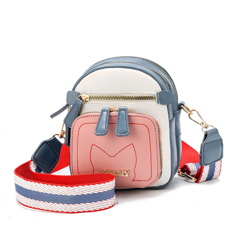 Mini crossbody bag for girls 2024, a super popular and trendy mobile phone bag in Korean style, a fashionable and stylish single-shoulder bag for female students Item Picture