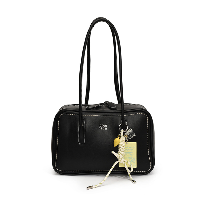 High-end quality large-capacity underarm bag for women 2025 new style, fashionable, versatile, stylish, light luxury, solid color simple single-shoulder bag Item Picture