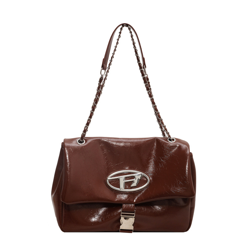 Large-capacity single-shoulder crossbody bag 2025 new style Chanel-style tote large bag, elegant Dingle bag, chain wandering bag Item Picture