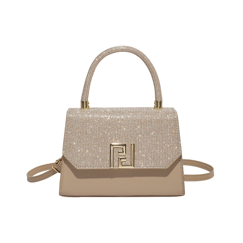 Cross-border fashion handbag for women 2025 New trendy color-blocking small square bag, versatile, stylish and high-quality crossbody bag Item Picture