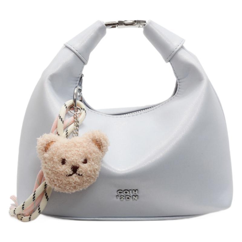Light luxury and simple hand-held small bag for women, 2025 new Korean-style fashionable single-shoulder underarm bag, niche crossbody crescent bag Item Picture