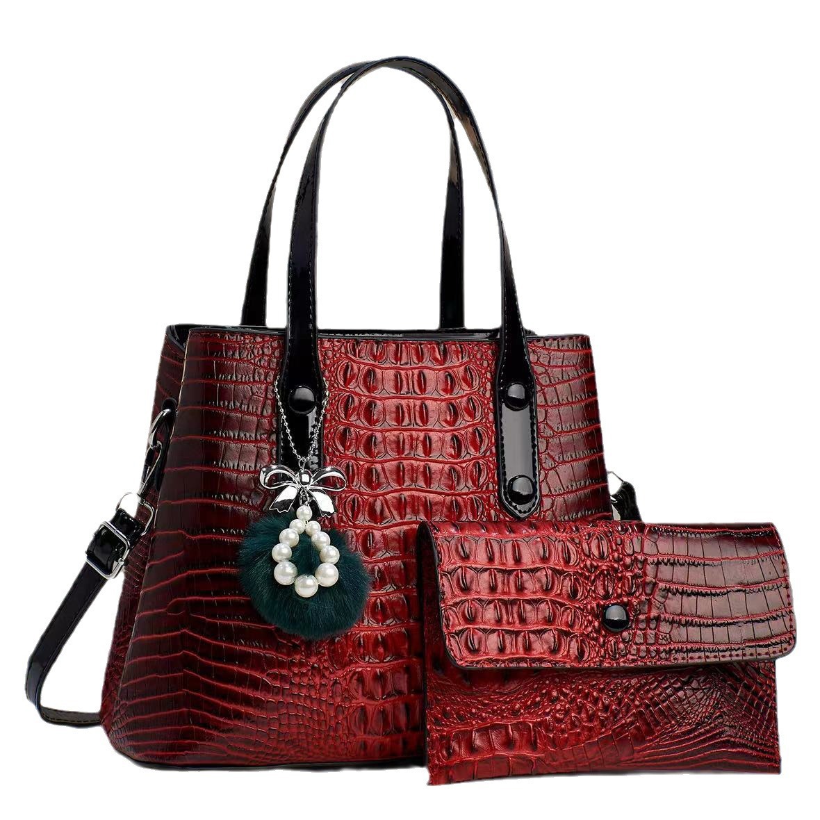 The latest fashionable women's single-shoulder crossbody bag from the manufacturer is versatile and can be carried by hand. It is a bestseller in the 2023 foreign trade winter and a popular large bag for women Item Picture