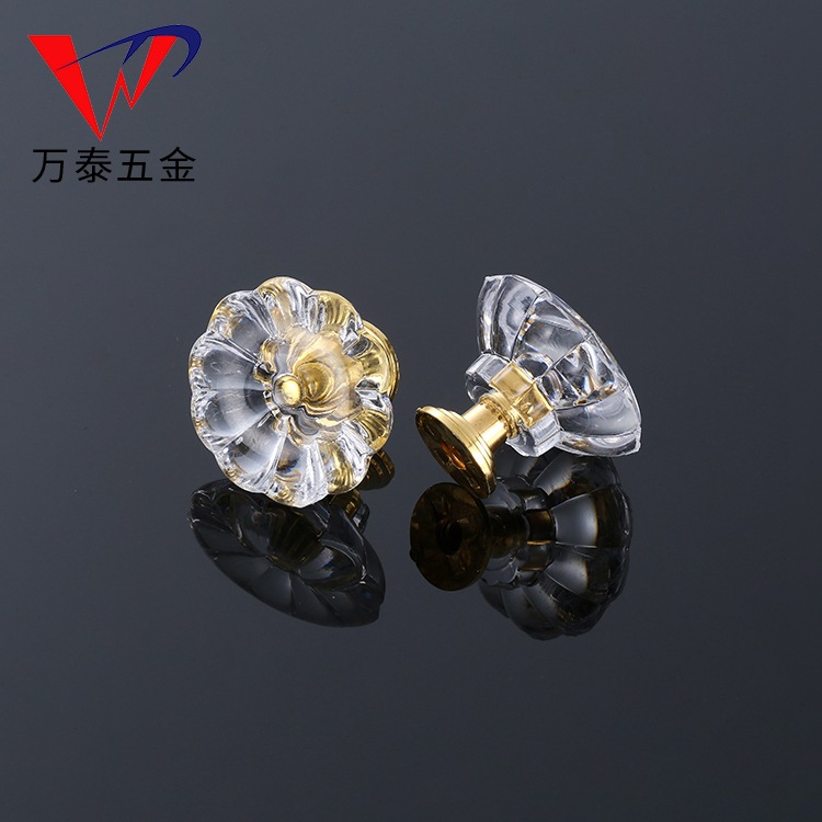 Factory direct supply of simple home kitchen cabinets, shoe cabinets, door hardware handles, transparent acrylic round handles Application Scenario