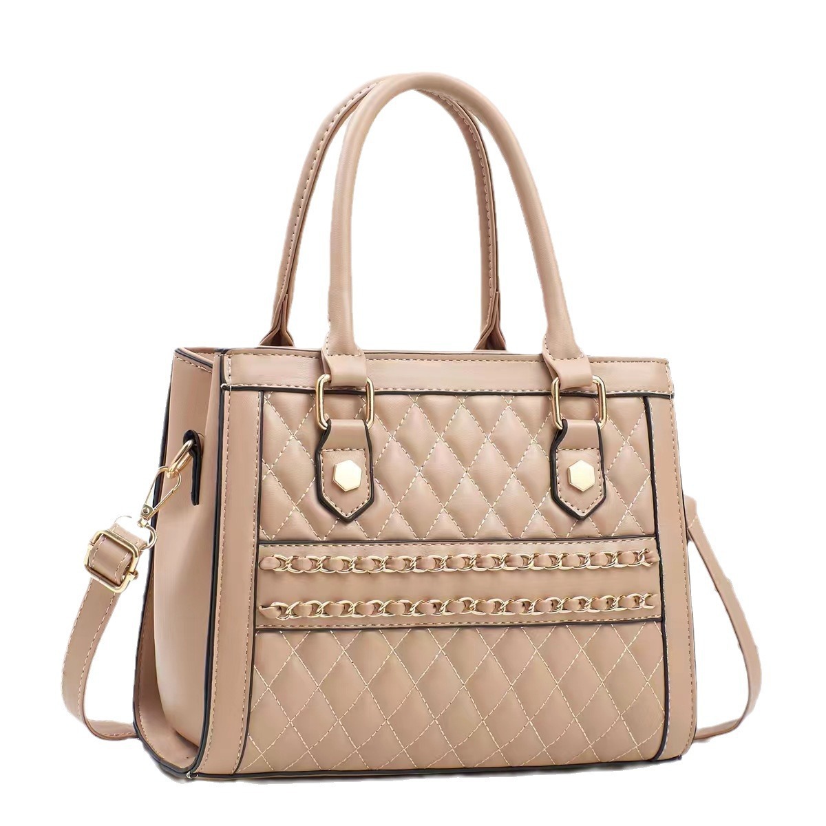 Korean-style texture single-shoulder smooth crossbody bag for women, 2024 new model from the manufacturer, a fashionable handbag for women Item Picture