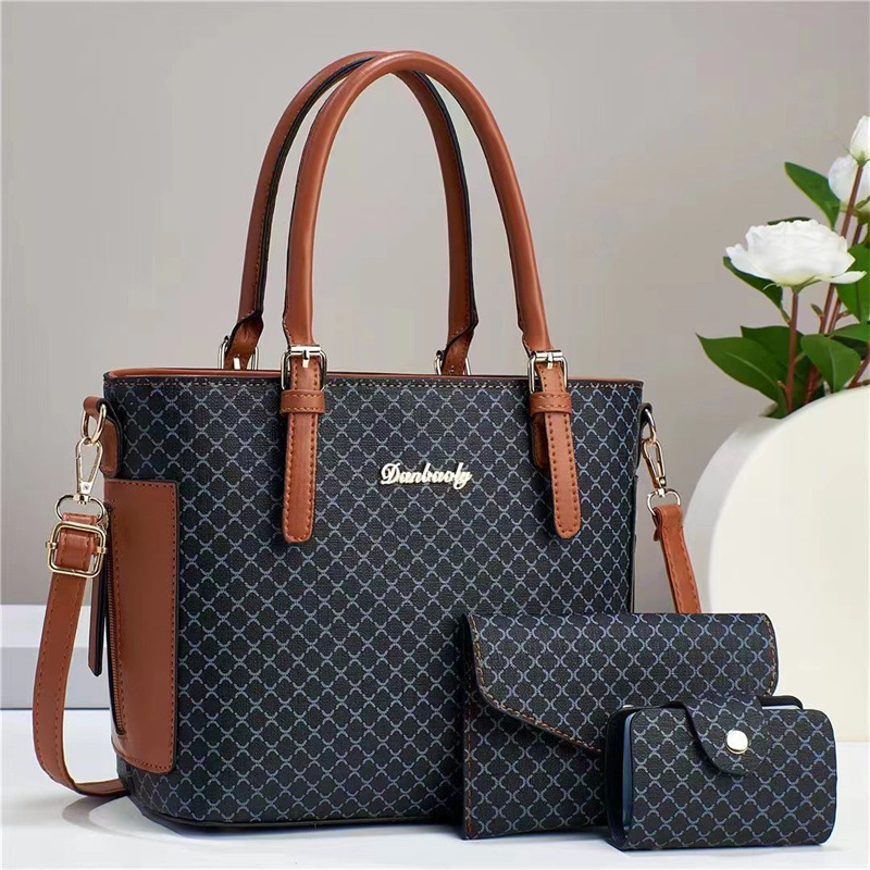 2023 Cross-border New fashion women's bags in stock: Women's handbags, retro single-shoulder crossbody bags, source factory bags full figure