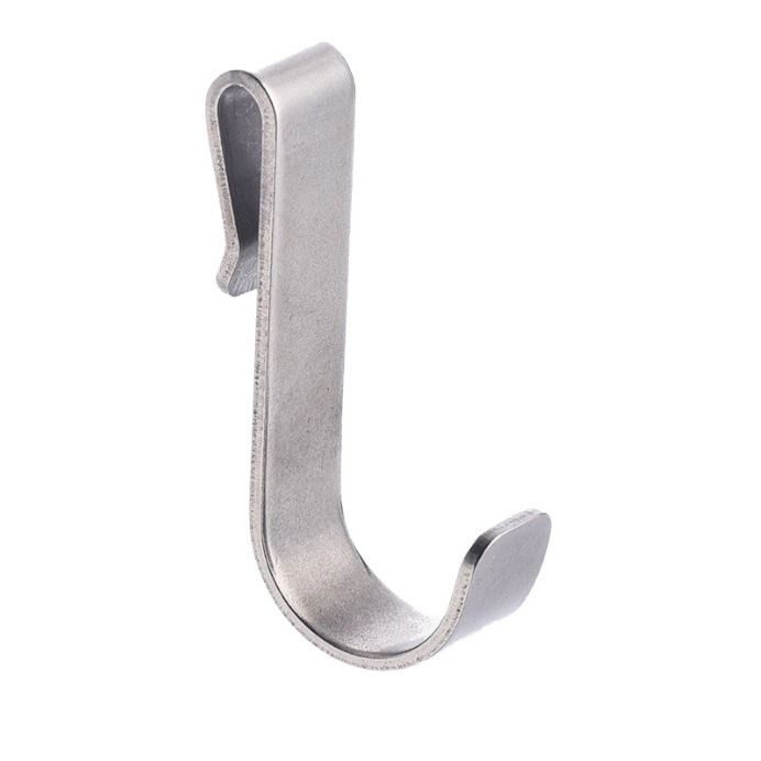 Bathroom hook, strong load-bearing, small hook without drilling, multi-functional hook hanging rack, stainless steel hook, perforated plate hook Application Scenario
