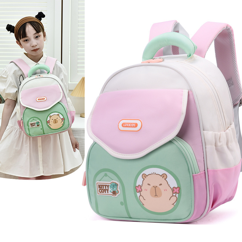 Kapibala Children's bags for the first grade of the senior class in kindergarten, backpacks for children aged 3 to 7 Application Scenario