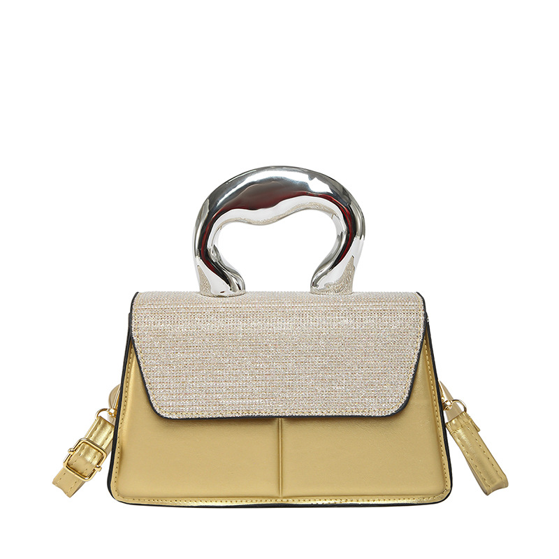 Retro versatile women's bag, high-end and niche design, Spring 2025 single-shoulder bag, trendy and fashionable underarm bag, crossbody bag Item Picture