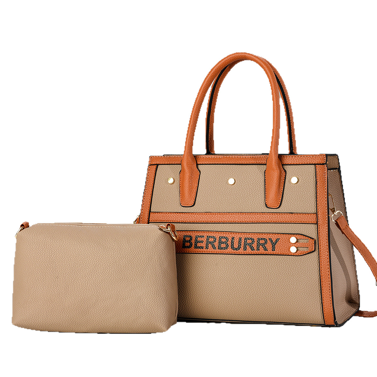 Cross-border hand-held large bag, retro trend new large-capacity single-shoulder bag, fashionable and versatile large-capacity crossbody women's bag Item Picture