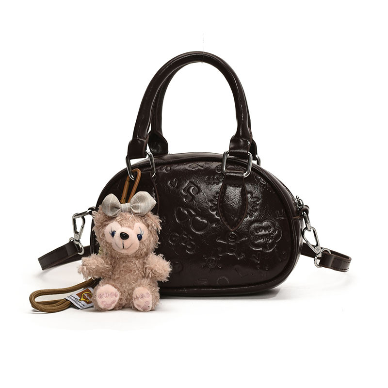 High-end and stylish small bag for women, 2025 new trendy and versatile crossbody bag, fashionable and casual hand-held bowling bag Item Picture