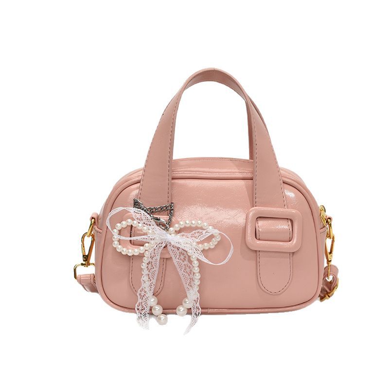 Stylish soft leather bag for women, 2025 new Korean-style texture handbag, casual and versatile for women, single-shoulder crossbody pillow bag Item Picture