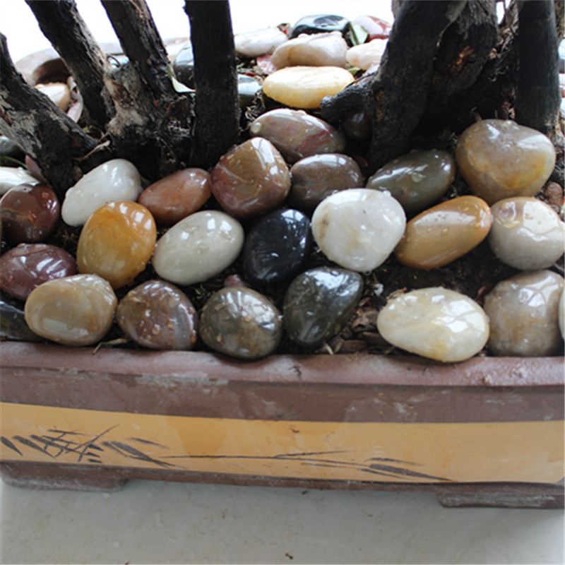 Pebbles, rain flower stones, rough stones, small pebbles for paving, fish tanks, flower POTS, soft stones, courtyard decoration, garden, and colorful stones Specification drawing