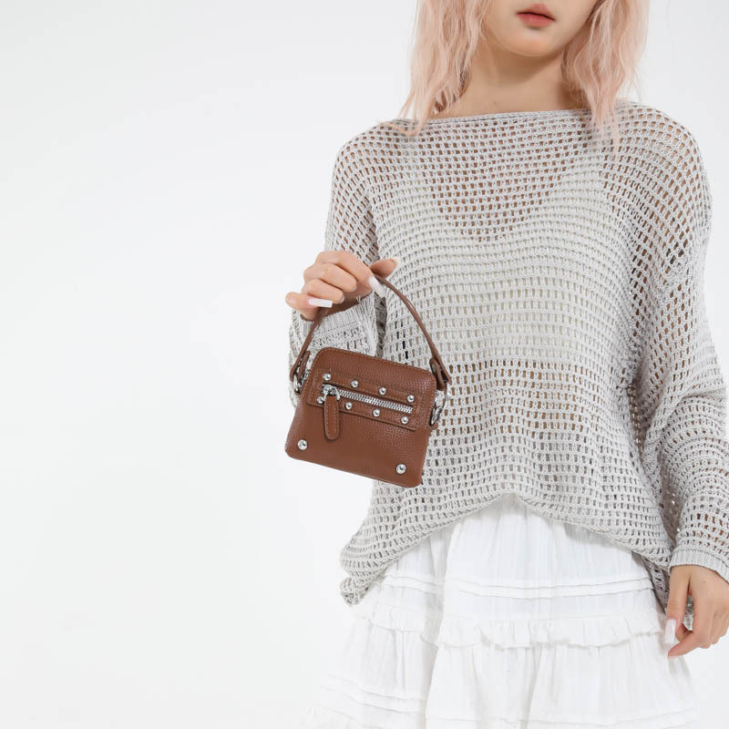 Cross-border 2025 New style, mini, high-end, niche design, chain trend crossbody single-shoulder bag for women details Picture