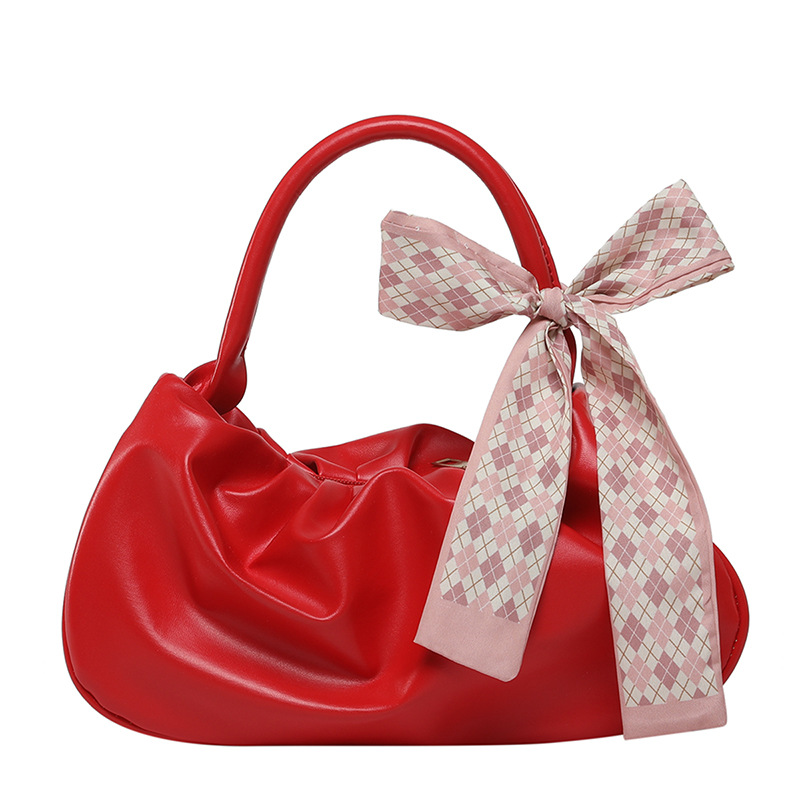 The cloud pleated bag is a trendy, fashionable and versatile women's handbag with a sparkle diamond. It features a niche design and is a lightweight hand-held bag Item Picture