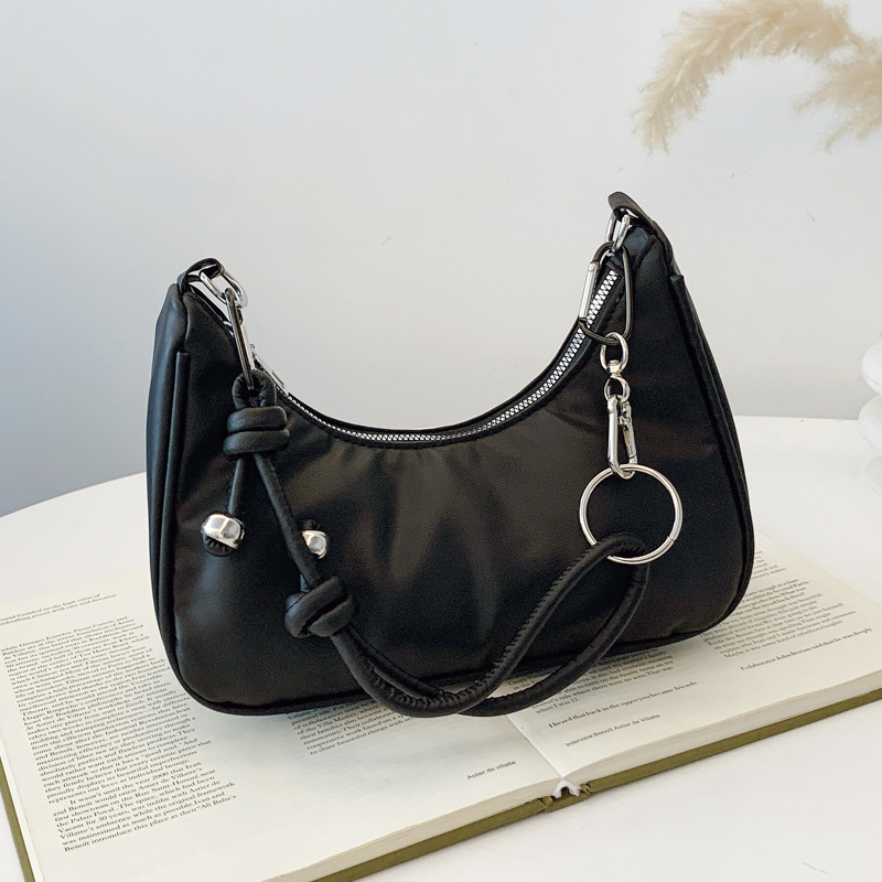 Fashionable handbag, niche underarm bag for women, new Spring/Summer 2025 commuter bag, versatile and high-quality single-shoulder dumpling bag full figure