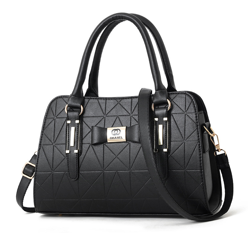 Wholesale cross-border foreign trade handbag women's bag 2022 new style middle-aged women's fashionable single-shoulder crossbody large capacity bag full figure
